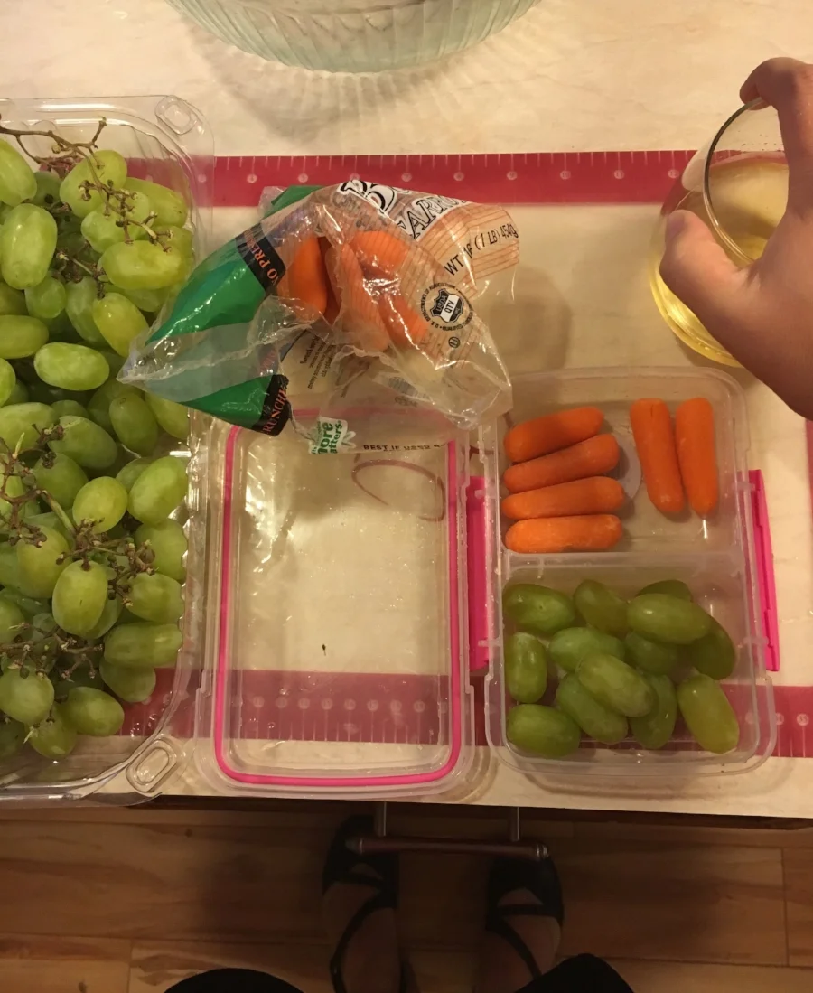 Lunch prep: Day 1