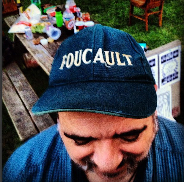 Professor Rejali let us crash at his house. This is his hat.