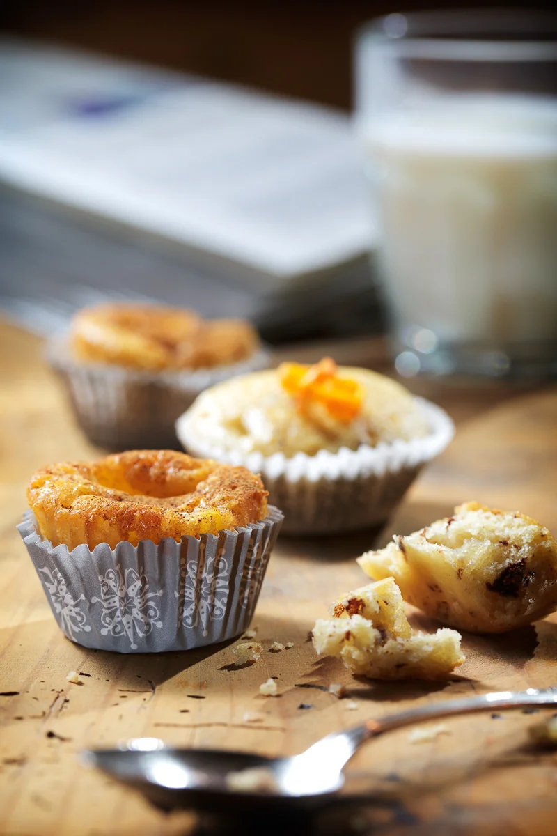 Food photography Trentino Alto Adige foto Andrea Giacomelli muffin