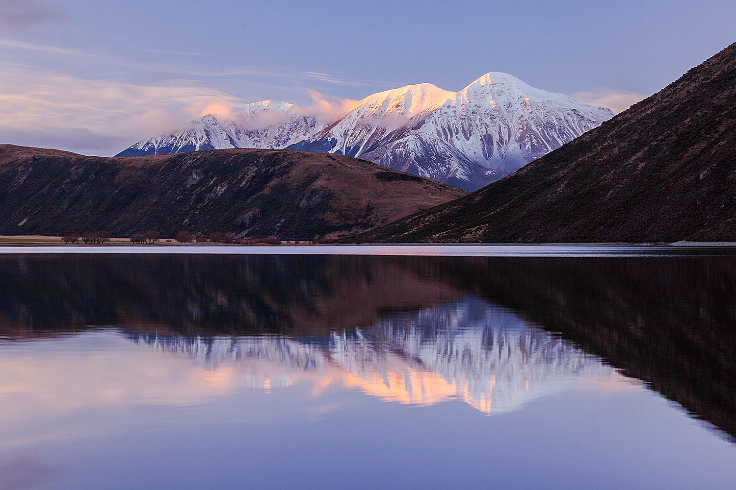 Lake Grassmere, New Zealand