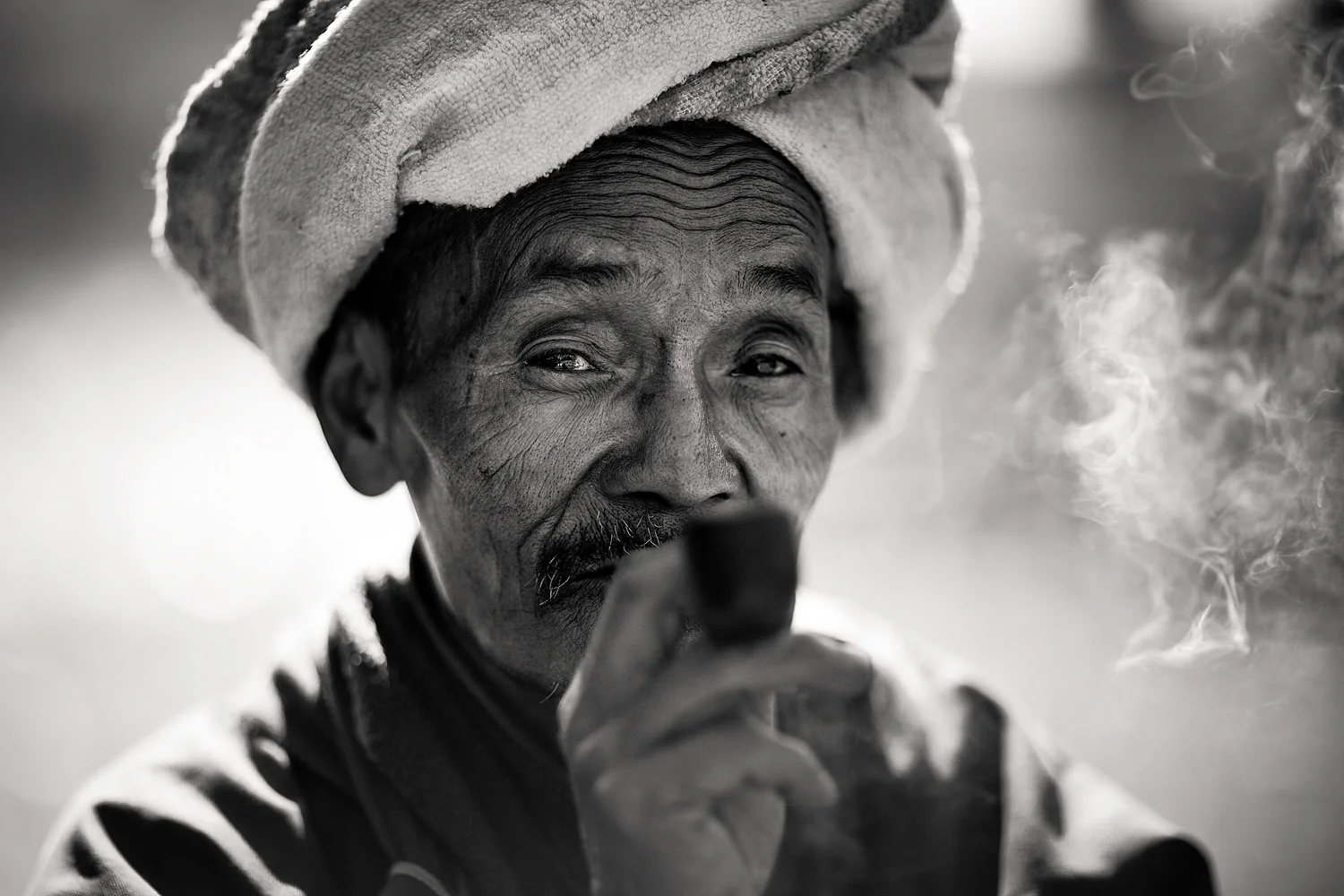 Indein Old Man, Inle Lake, Myanmar