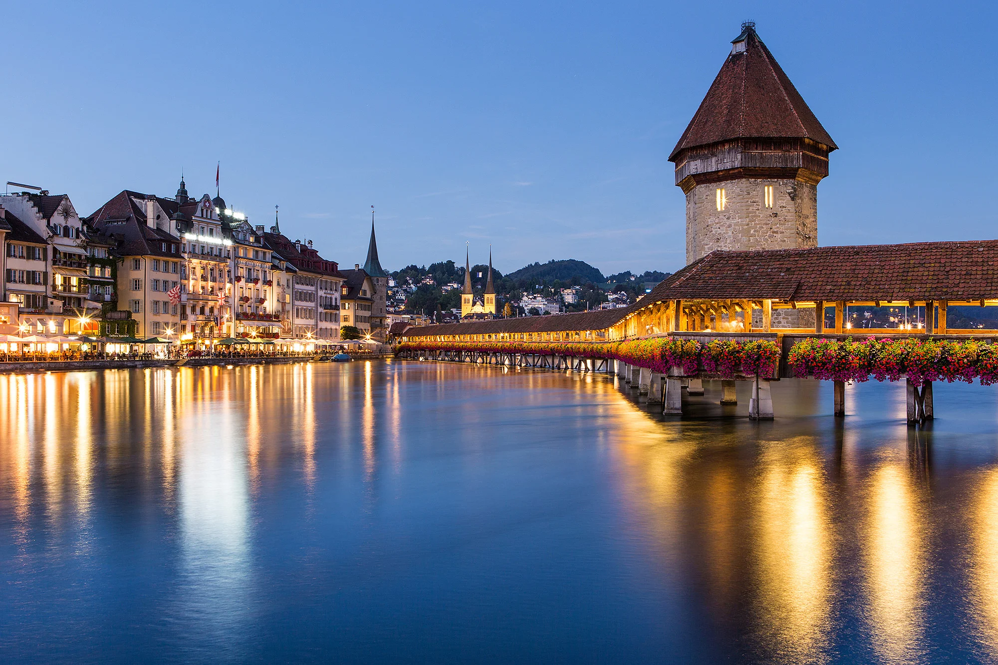 Chapel Bridge, Lucerne, Switzerland