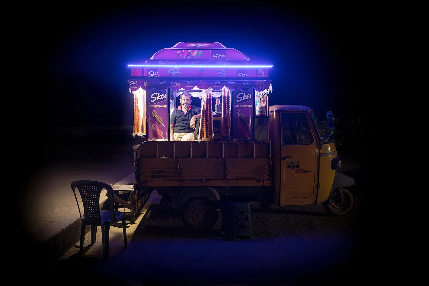 Ice cream, Kerala, India