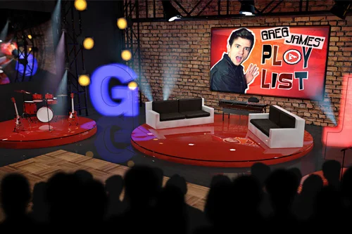 Greg James Play List Set Layout