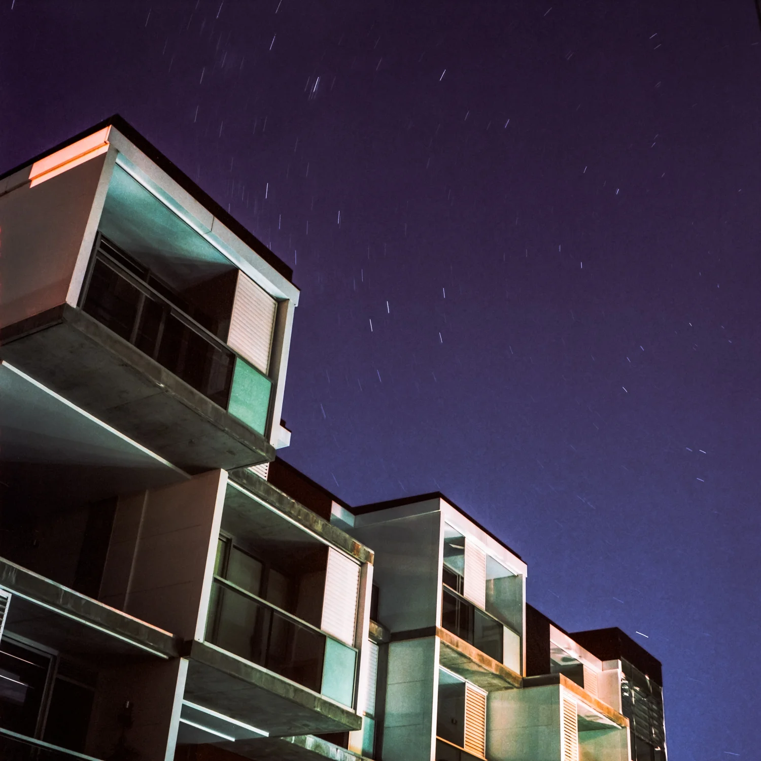 Boxy New Apartments and Firmament