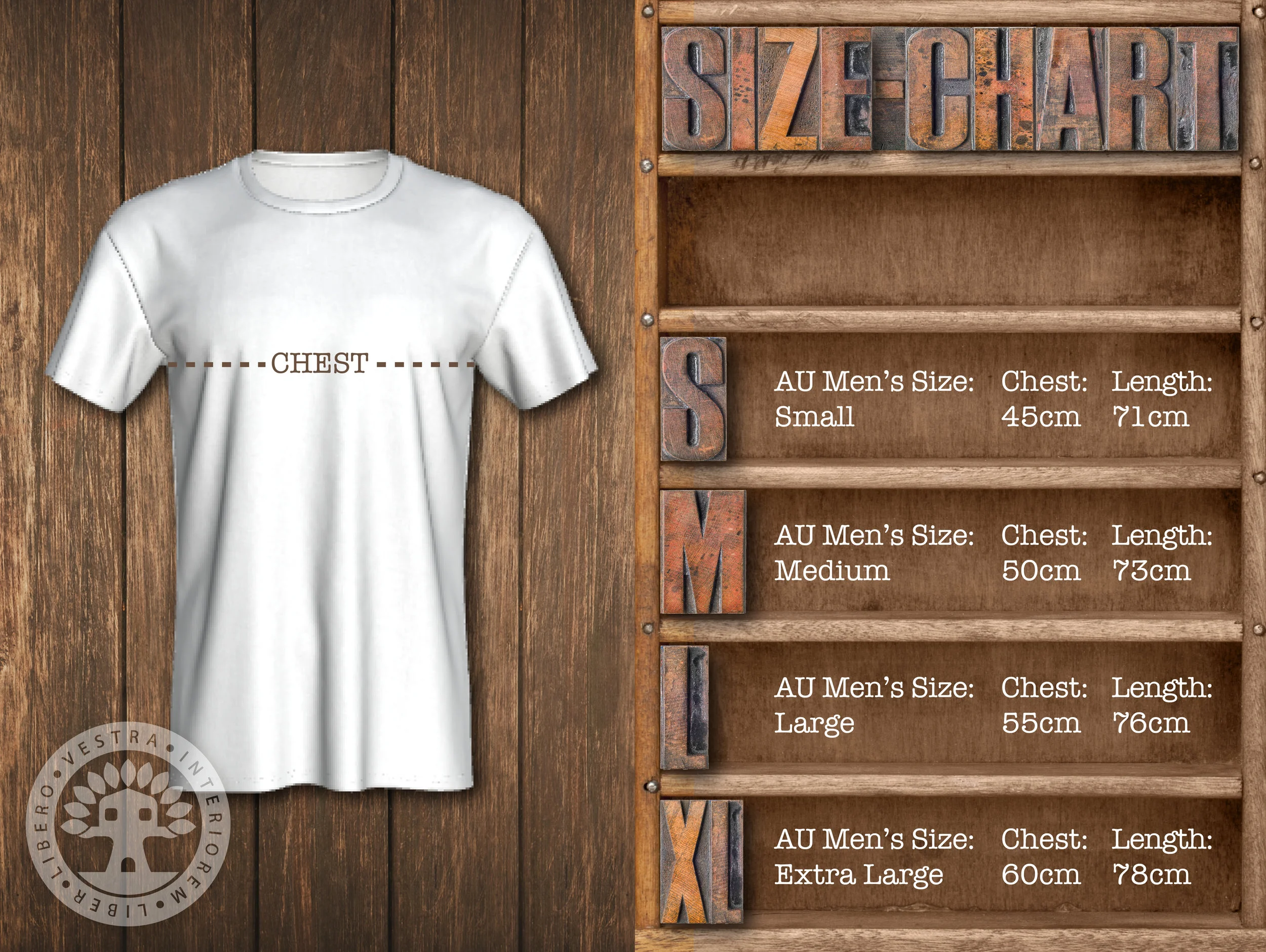 marvel shirt size chart