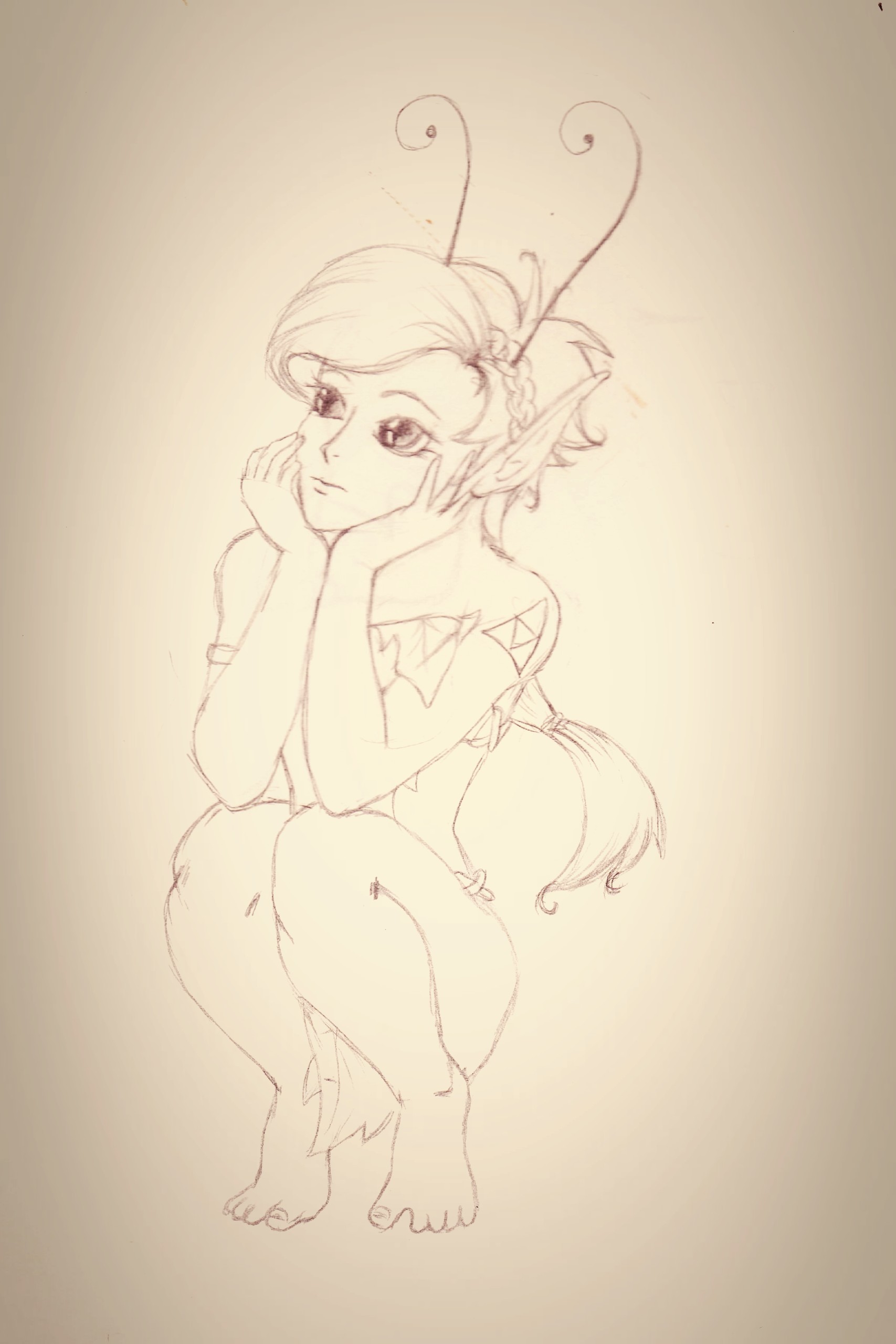 "Navi the Fairy" Illustration. ~ Corinne Jade, ClubHouse Collective