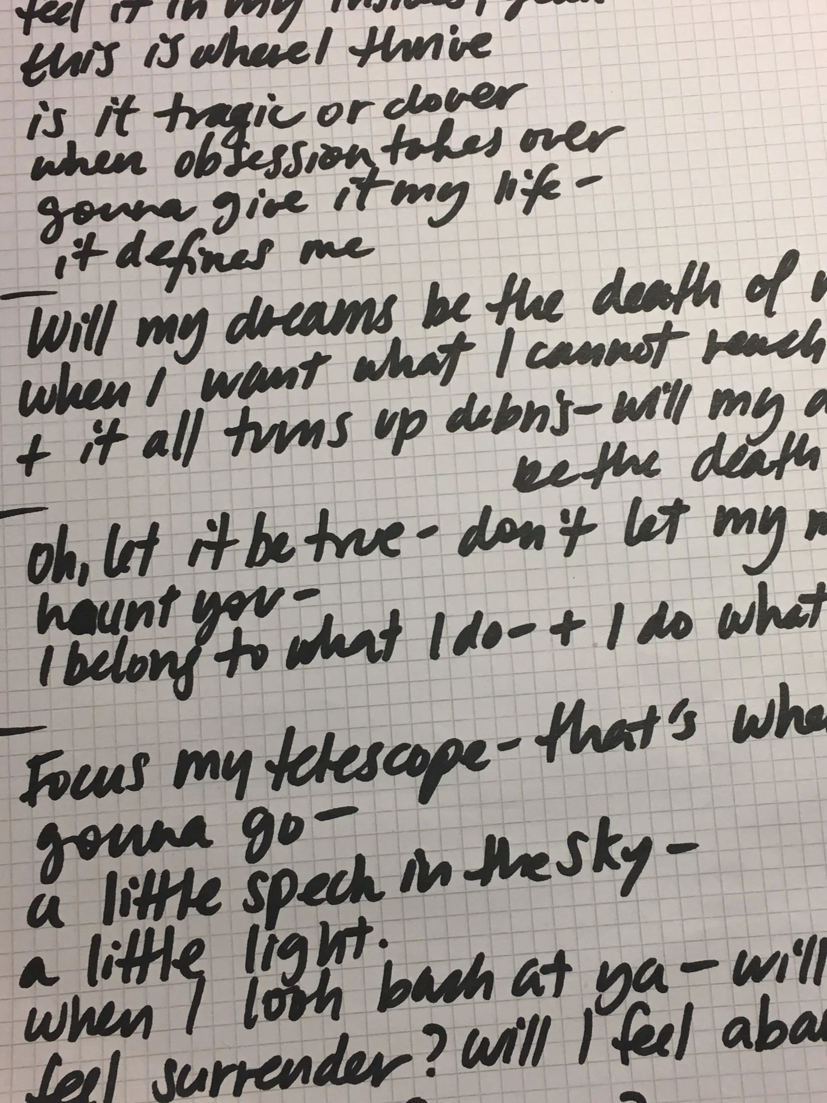 Dreams// Death Lyrics