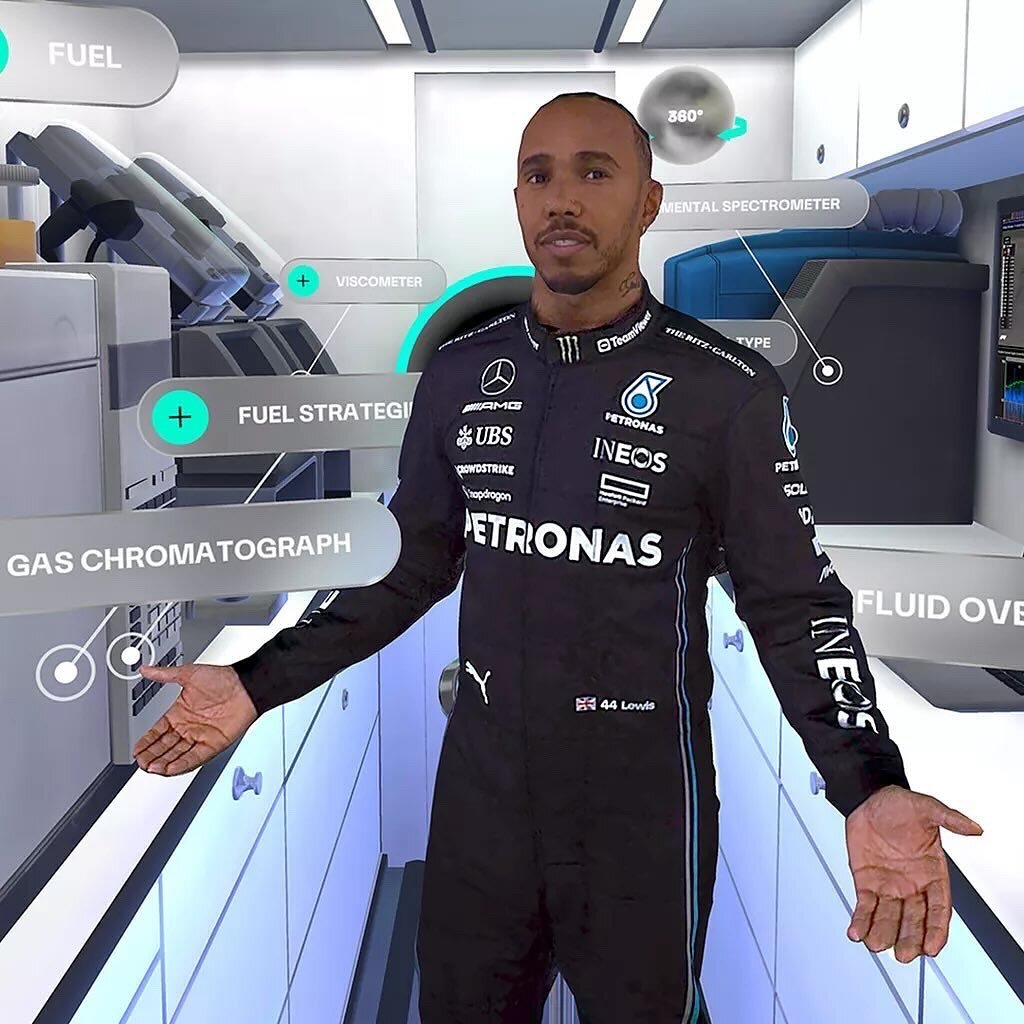🟩🏎️ An absolute pleasure to have recorded 7x Formula 1 champion and legend, Sir Lewis Hamilton for the Mercedes AMG Petronas F1 Team VIP VR Garage Tour at @dimensionstudio! 🏆

Who would have thought his Tour Guide skills were as good as his drivin
