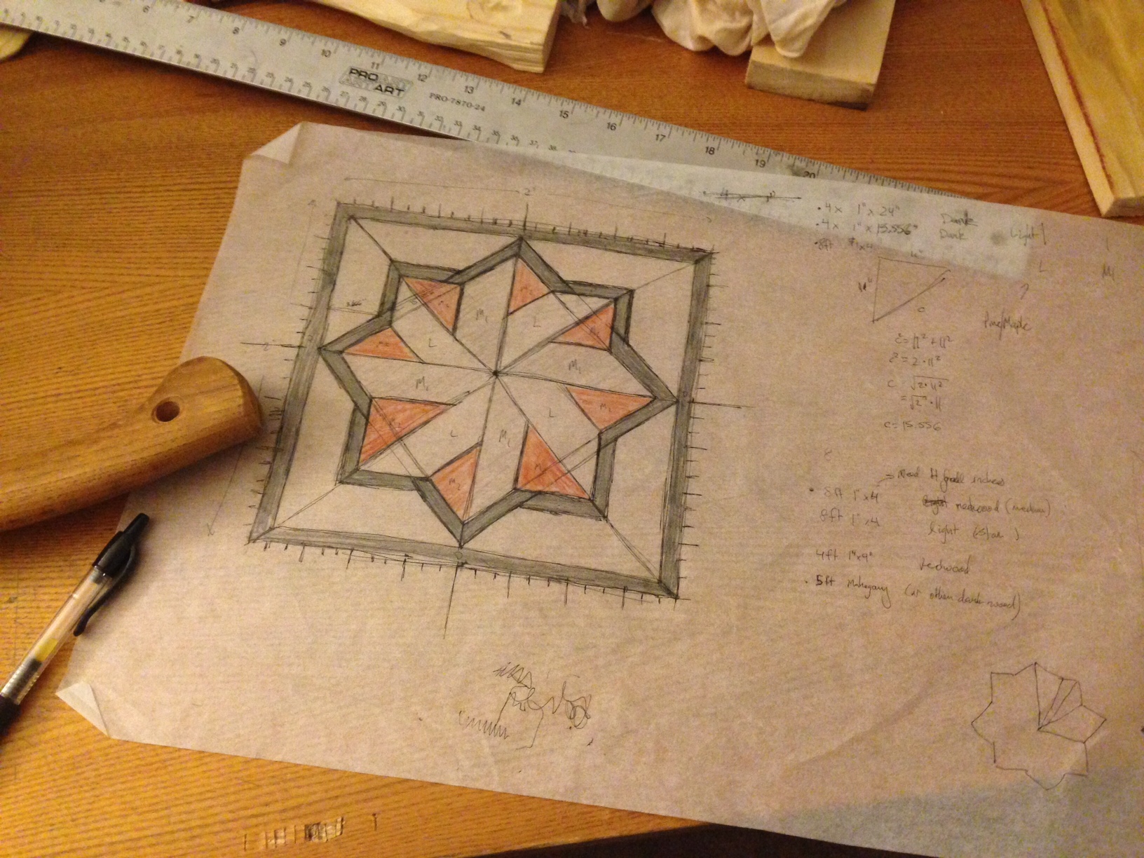 This was pretty much the extent of my planning for this entire project...