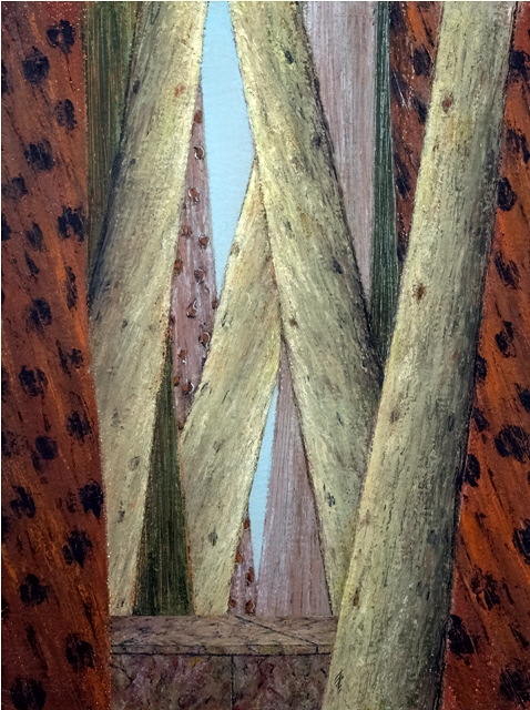 Metamorphose, 2005, 42x53cm, oil on canvas - huile sur toile, sold - vendu