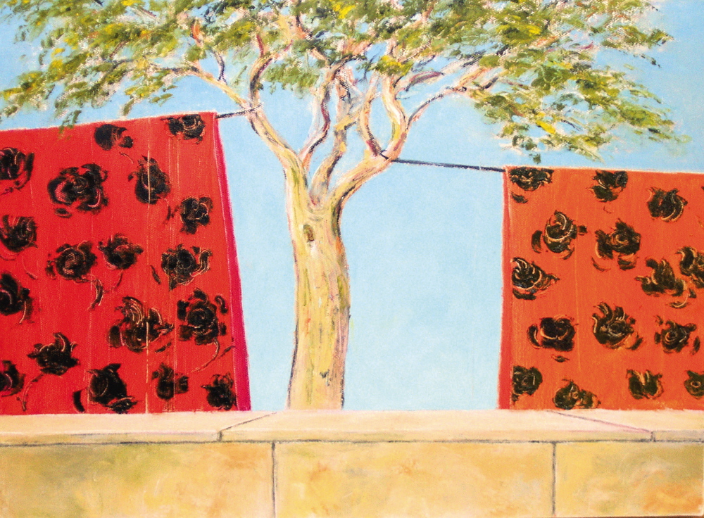 Untitled - San Titre, 2003, 40x50cm, oil on canvas - huile sur toile, sold - vendu