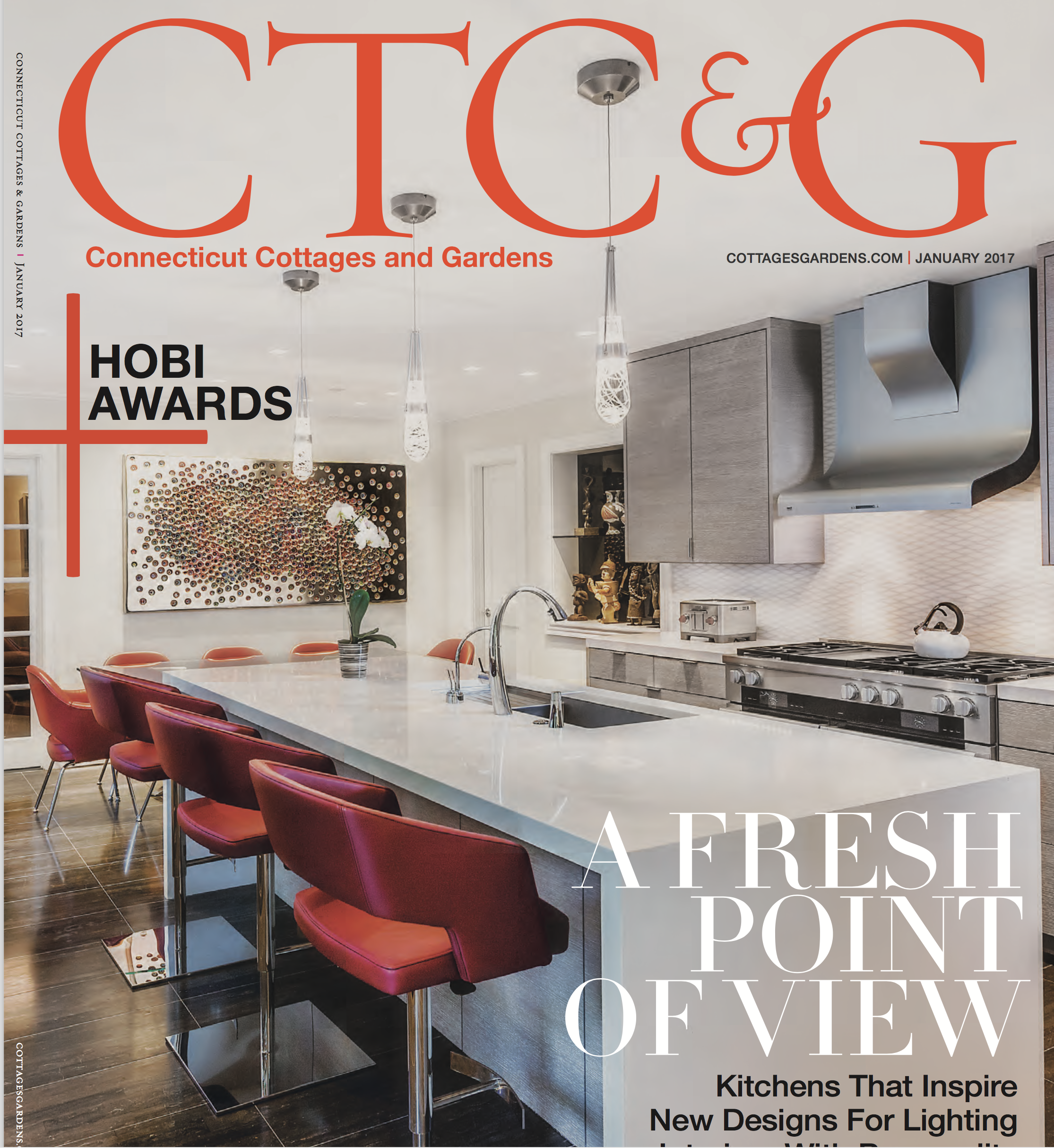Connecticut Cottages & Gardens, January 2016