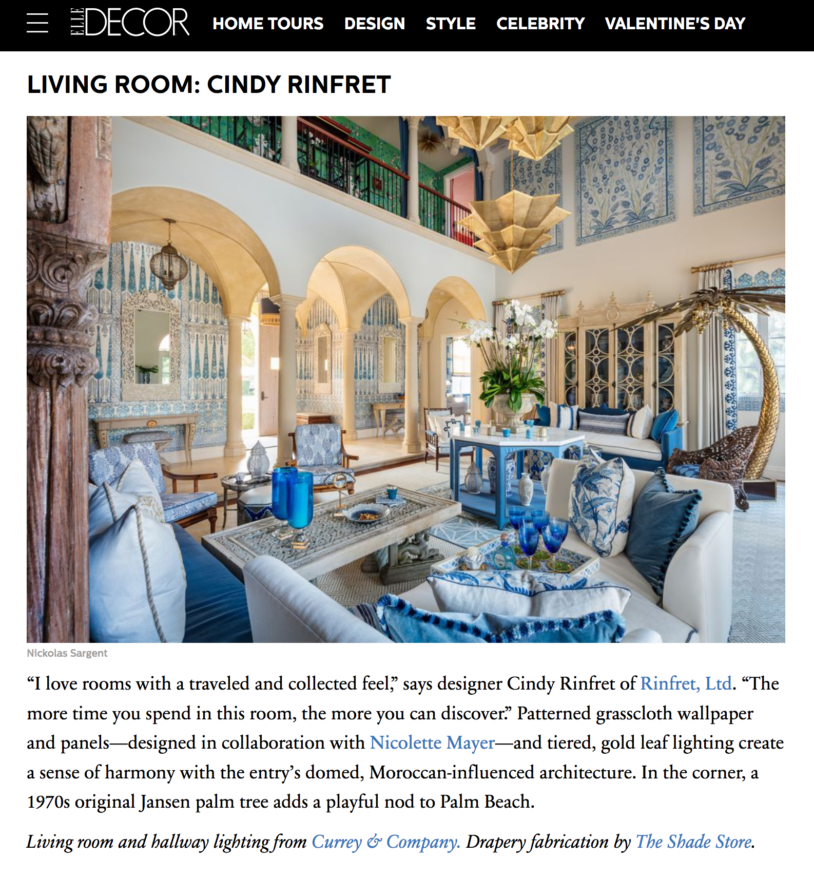 Elle Decor, January 2019