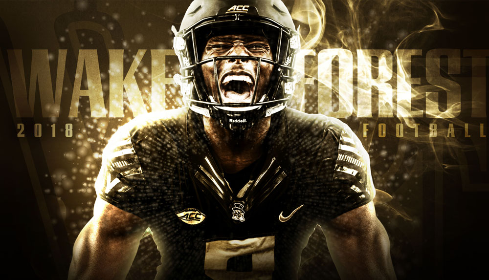  Wake Forest Athletics Concept. Agency: Wildfire 