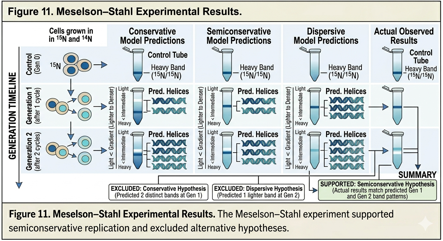 Meselson Stahl Result