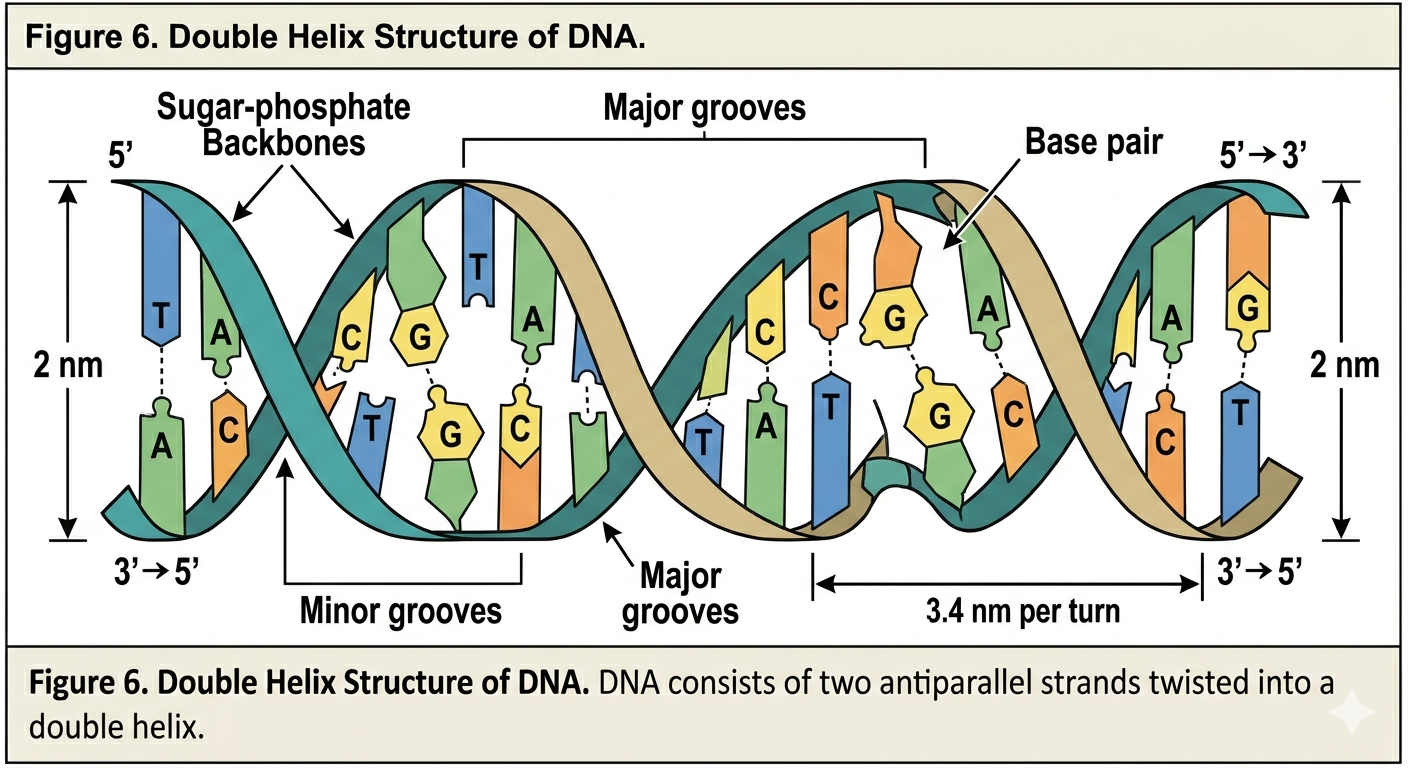 DNA as a Double Helix Structure