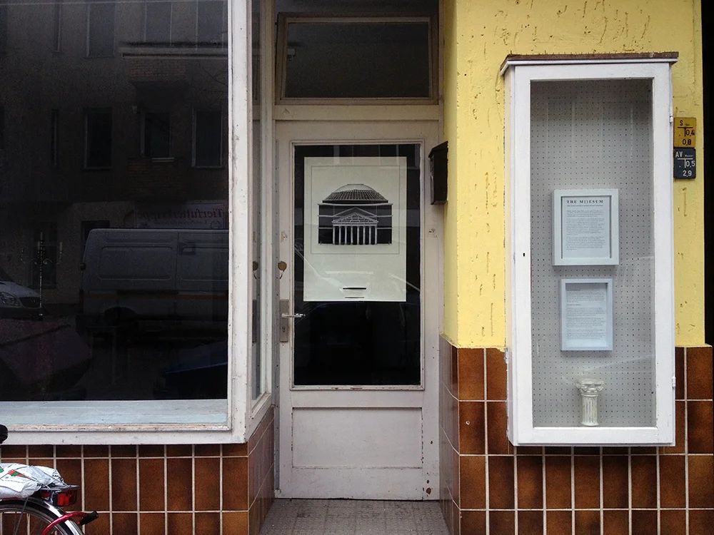 Entrance to Muesum Berlin in Jonas Strasse