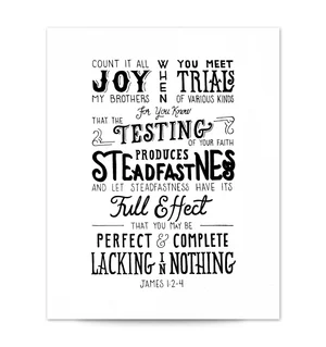 Count It All Joy Scripture Type What does it mean to count it all joy (james 1:2)?. count it all joy scripture type