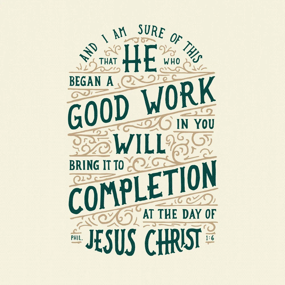 Philippians 1 6 Scripture Type
