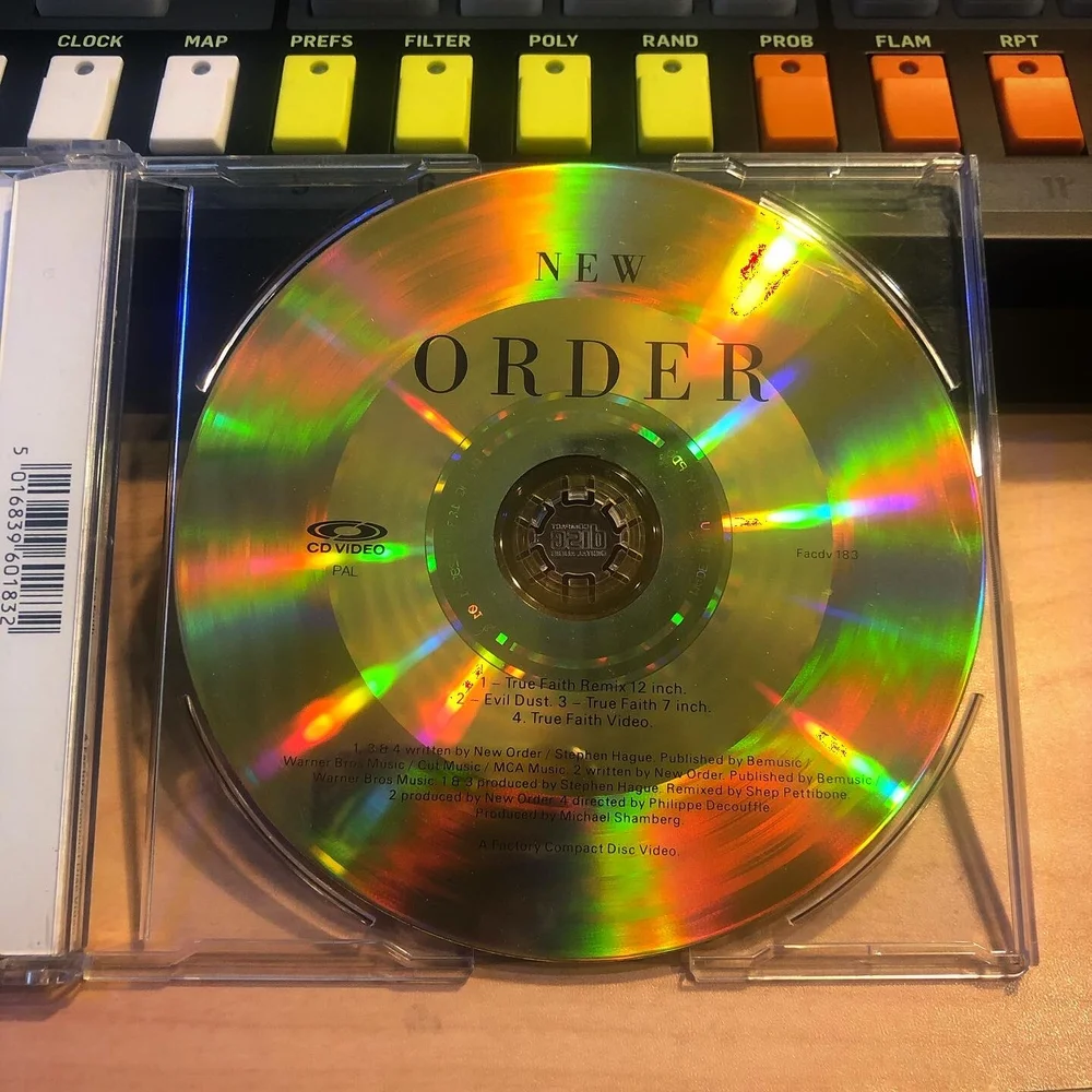 New Order - True Faith CD Video on Civilian Audio — Civilian