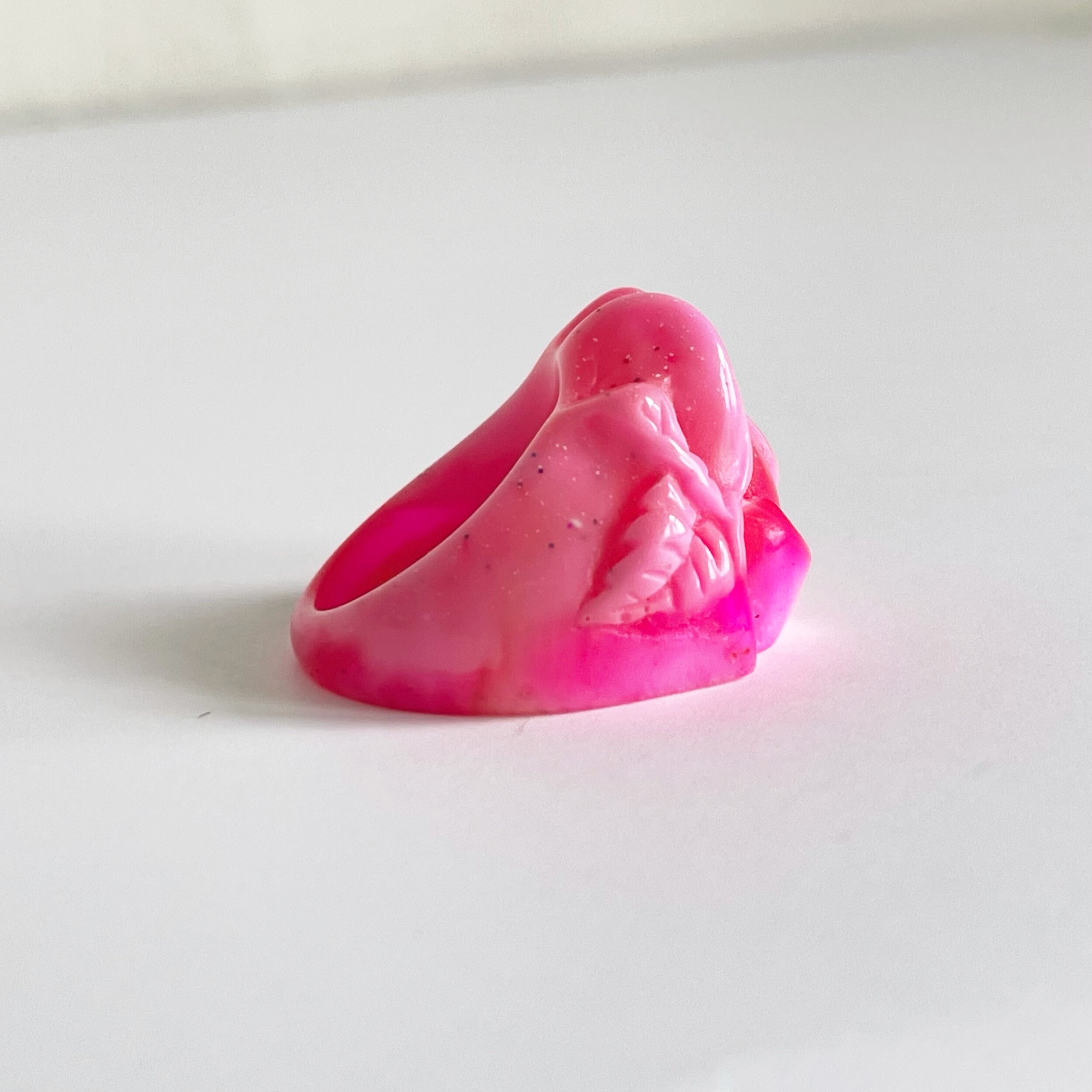 delectable rose I sz 6.5