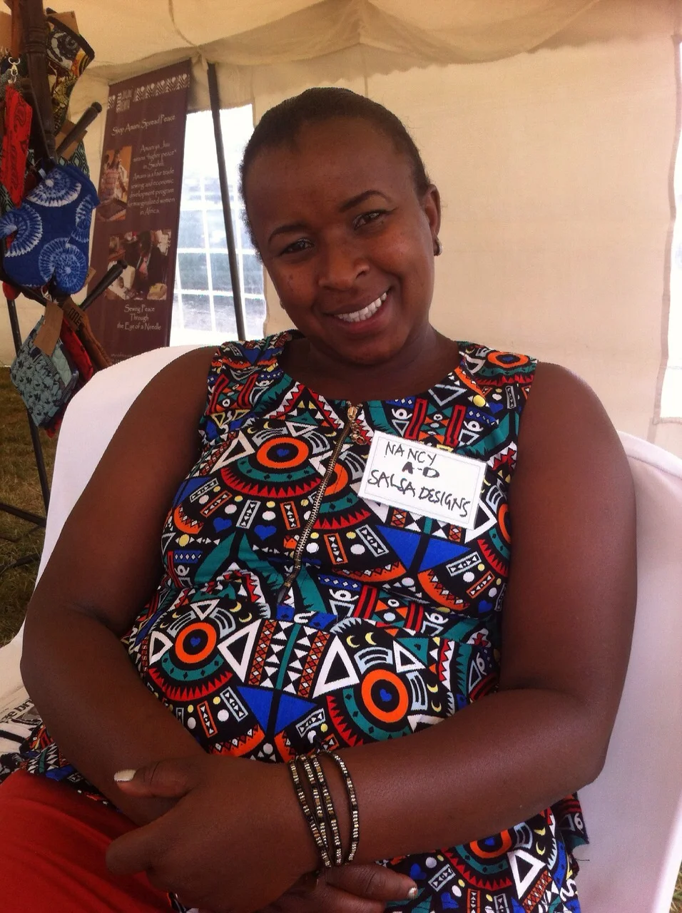 Nancy at the Akili Dada social impact summit