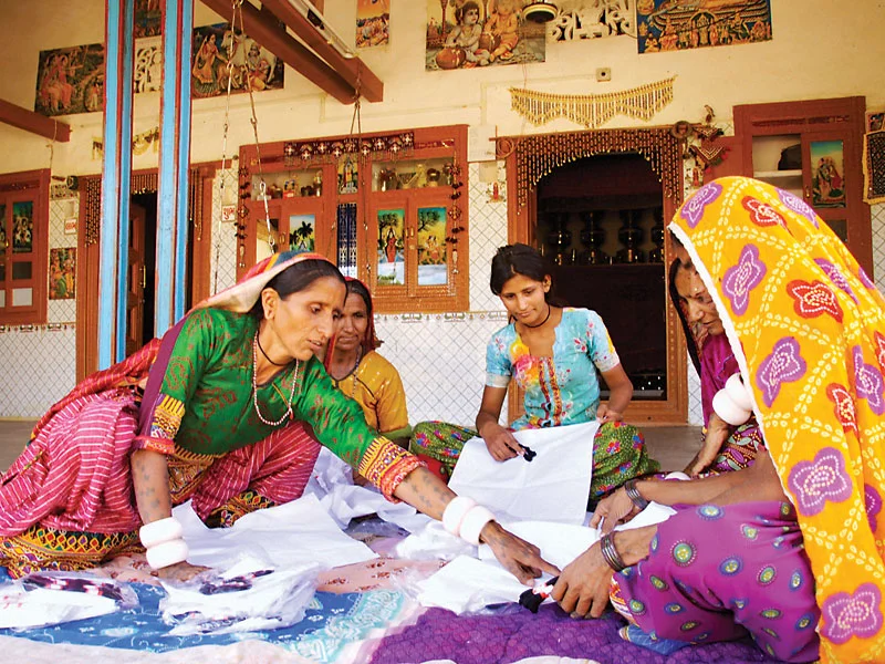 SEWA  Trade Facilitation Center focus on block printing.jpg