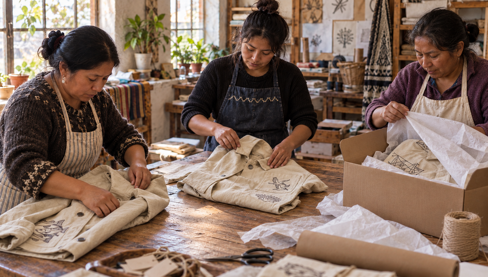 Artisan-made Emi Workman Jacket