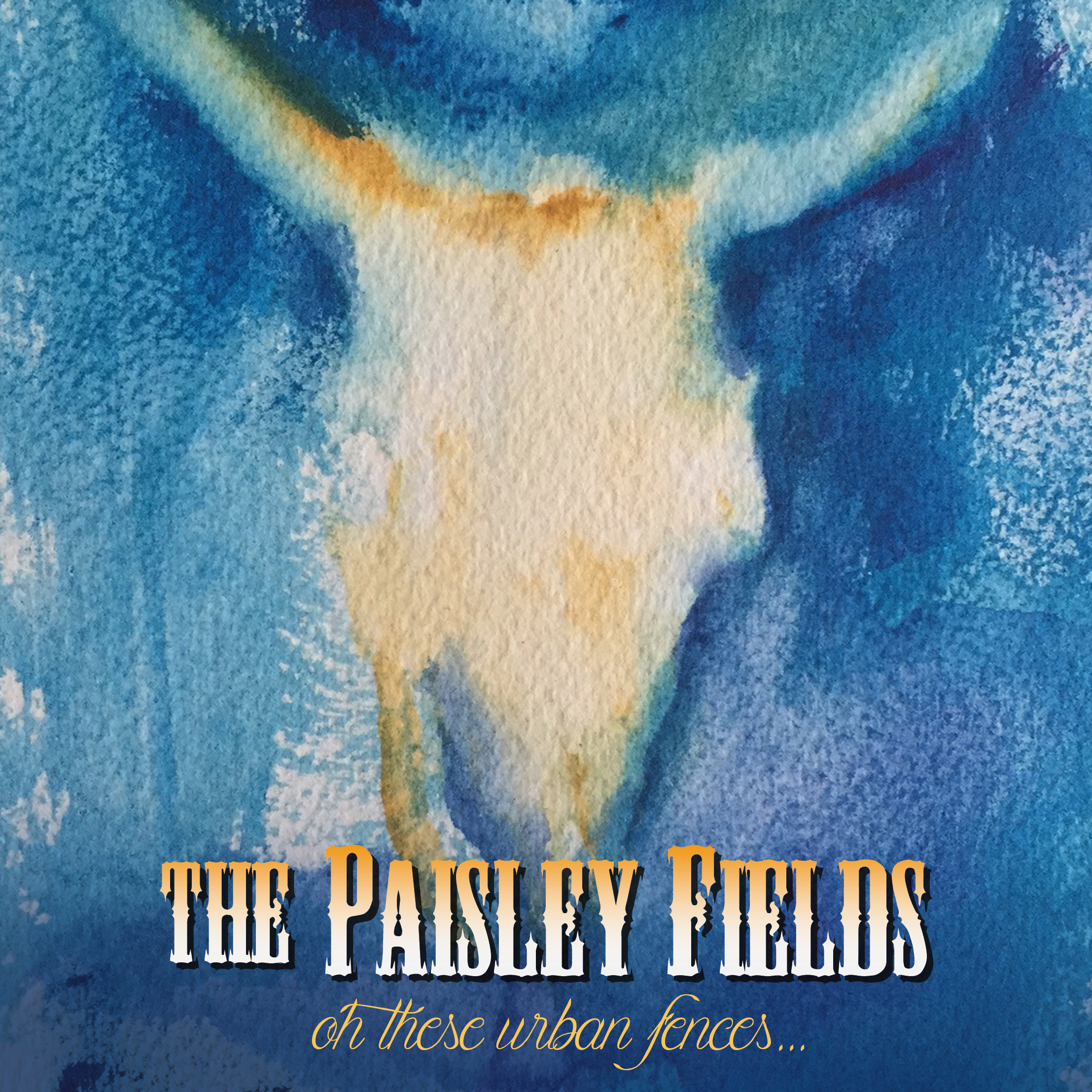 Cover art for The Paisley Fields Oh These Urban Fences... by Julia McGinley. Design by Derek Bishop