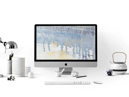 Dana-Mooney-Vancouver-Artist-Desert-Shadows-Digital-Wallpaper-Styled-Office