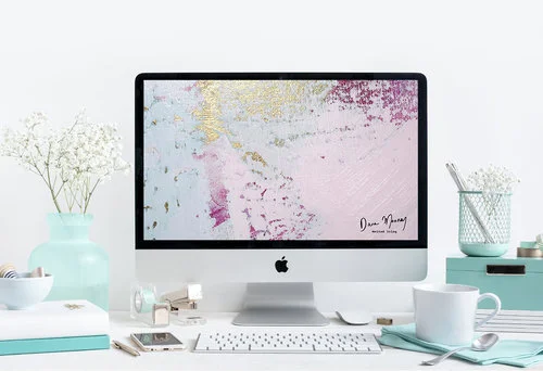 Dana-Mooney-Vancouver-Artist-Melted-Icing-Desktop-Wallpaper-Screen-Art-Styled-Office