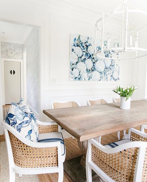 Dana-Mooney-Vancouver-Artist-Blue-Hydrangeas-Monika-Hibbs-Home