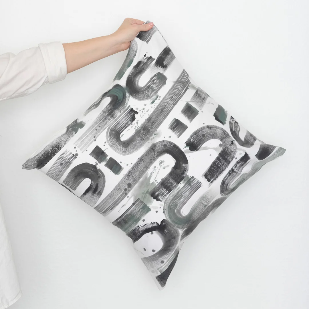 Dana-Mooney-Vancouver-Artist-Throw-Pillow-Graphic-Blush-Olive-U-Front-