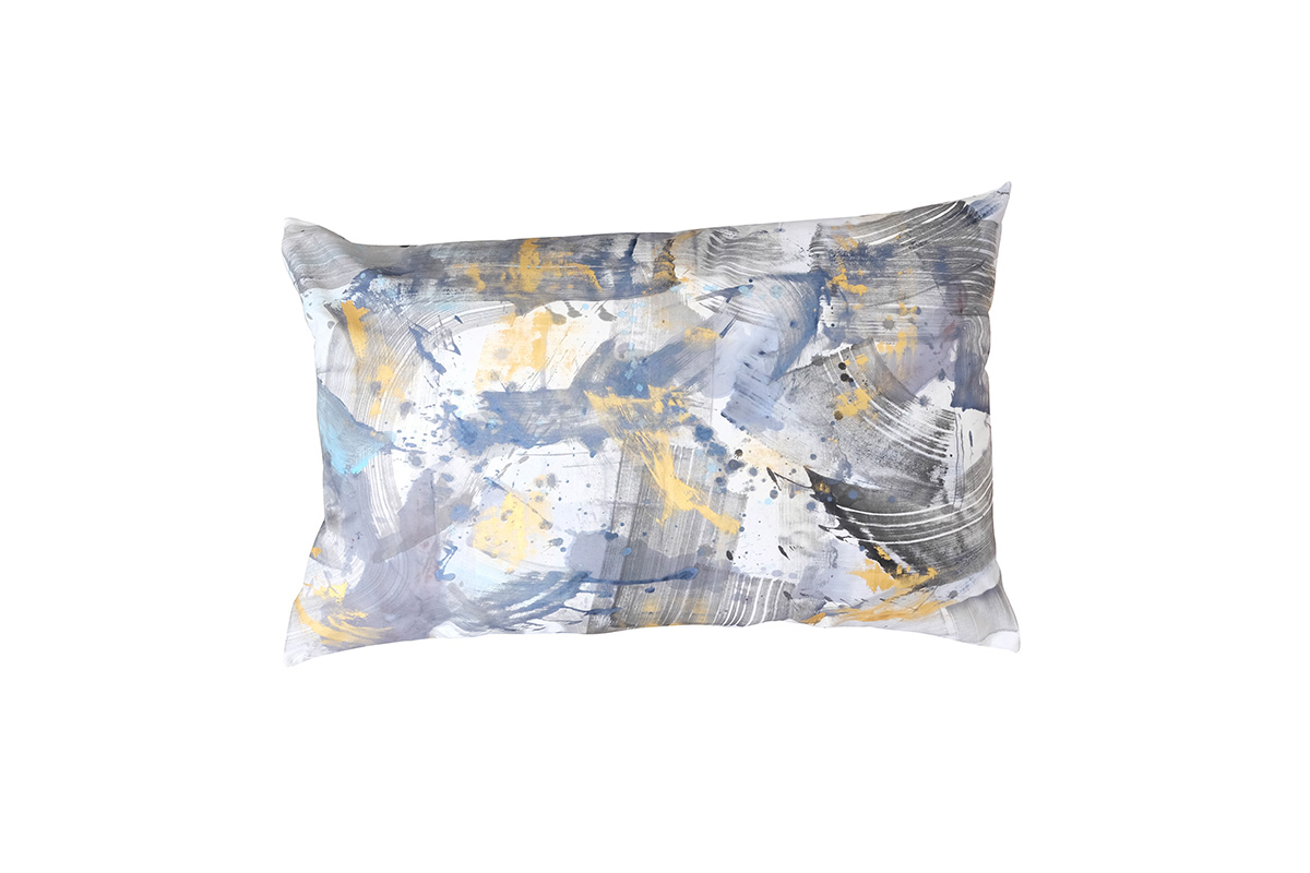 Dana-Mooney-Vancouver-Artist-Medium-Dogbed-Paint-Splatter-Blue-Gold-Front.jpg