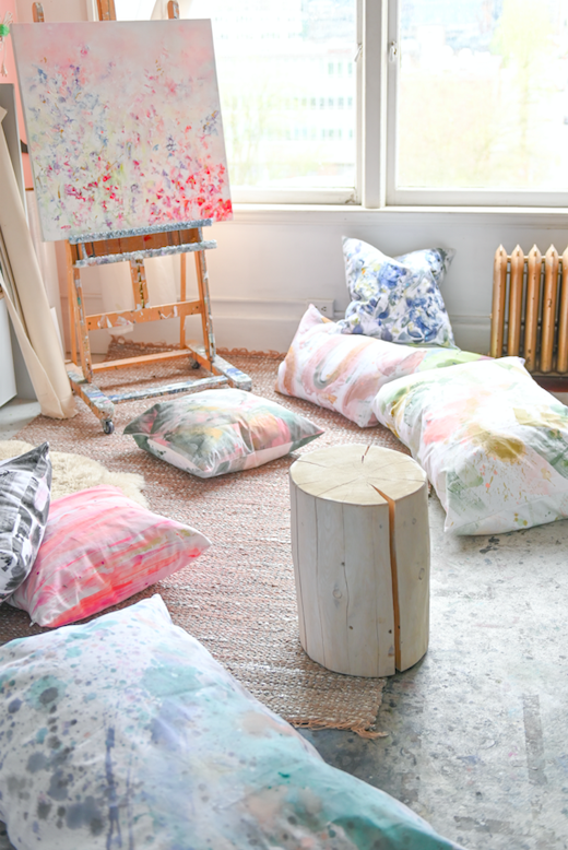 Dana-Mooney-Vancouver-Artist-Throw-Pillow-Lounge