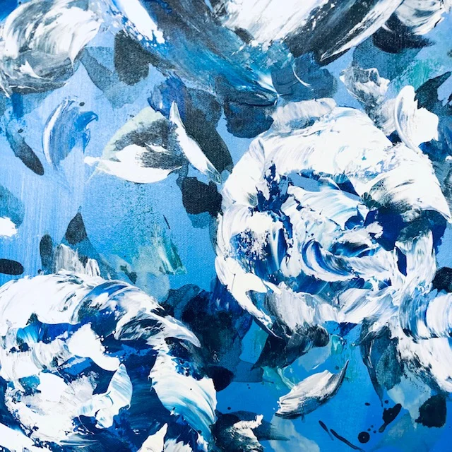 Dana-Mooney-Vancouver-Artist-Swimming-Petals-Detail