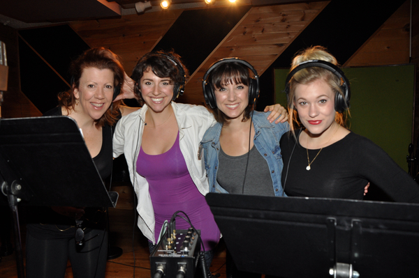 Shannon was recently in studio recording "Christmas is Tonight," an original song by Kinky Boots Music Director Brian Usifer and cast member Mia Gentile for Broadway's 2016 Edition of Carols for a Cure benefiting Broadway Cares Equity Fights AIDS. Get your copy here: http://broadwaycares.stores.yahoo.net/caforcu20vo16.html Pictured left to right: Jennifer Perry, Mia Gentile, Shannon O'Boyle and Lauren Chapman