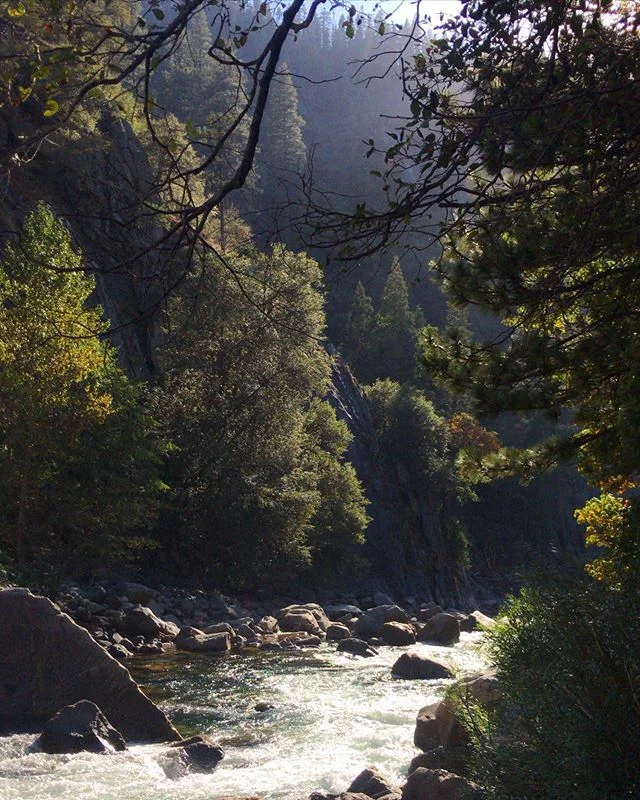 sat on a rock in a river and lost track of time