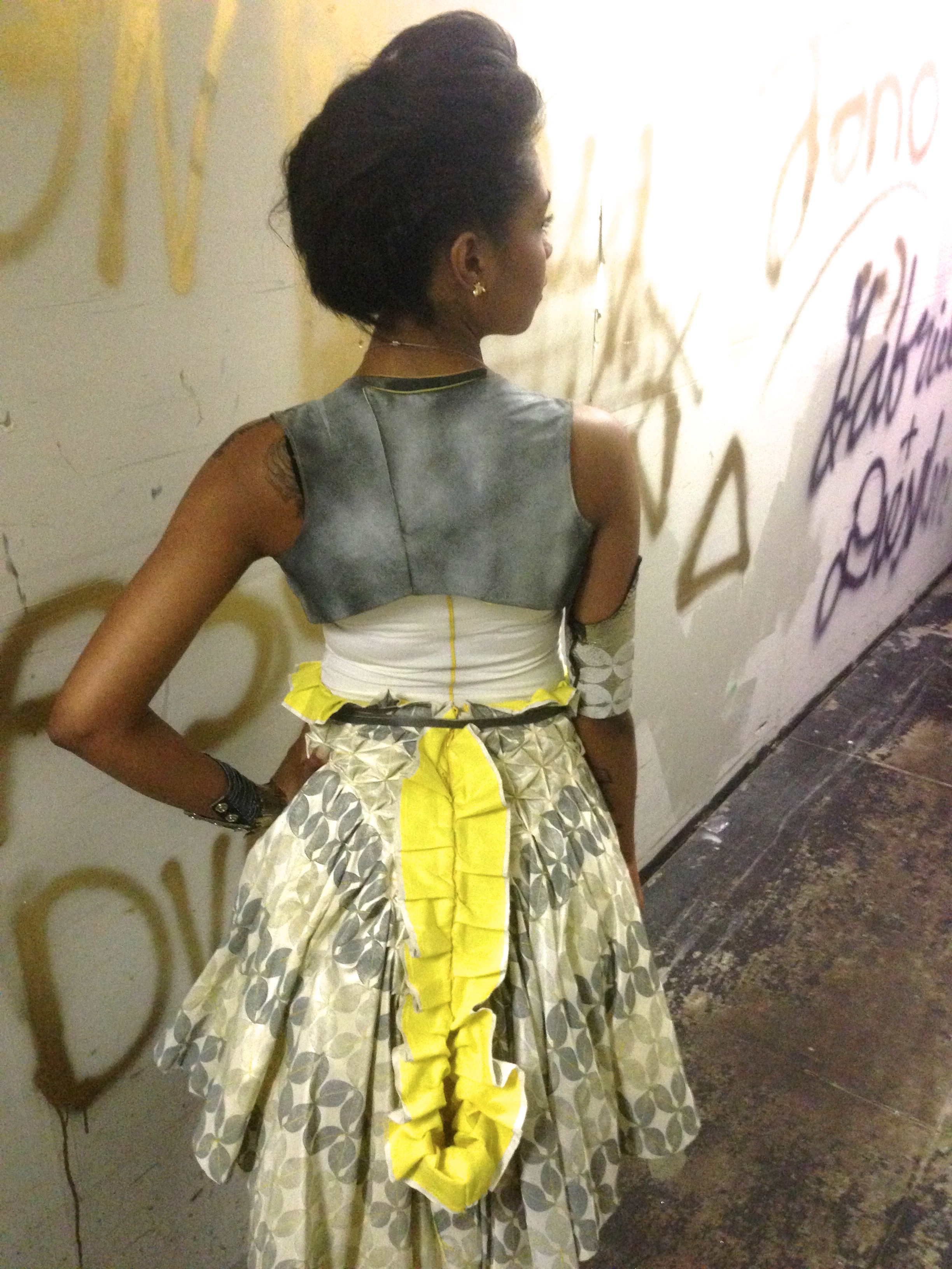 City College Fashion show at Ruby Skye 2014 modeled by Quinci Brantley