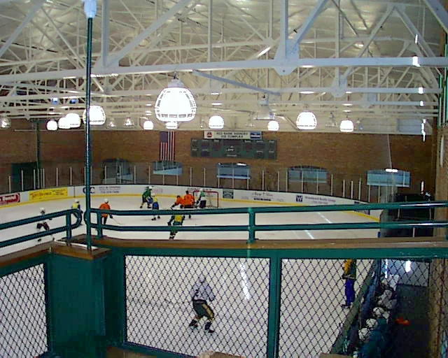 Red Bank Armory Ice Complex | What do you do with an out dated and abandoned National Guard Armory? Convert it for Hockey and Ice Skating! Comprising 65,000 SF of long abandoned Cavalry facility, the program introduced a professional sized rink and secondary practice rink along with locker rooms, dining, snack bar facilities, pro shop, and support spaces to serve this as a regional destination for families and local public and private schools.