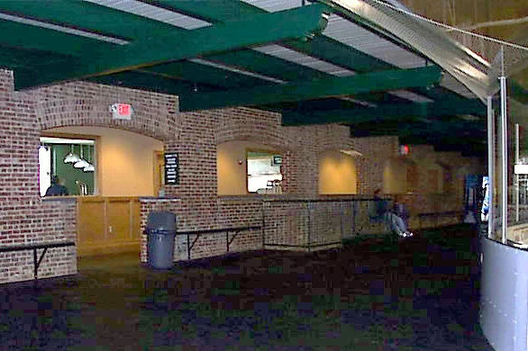 Red Bank Armory Ice Complex | What do you do with an out dated and abandoned National Guard Armory? Convert it for Hockey and Ice Skating! Comprising 65,000 SF of long abandoned Cavalry facility, the program introduced a professional sized rink and secondary practice rink along with locker rooms, dining, snack bar facilities, pro shop, and support spaces to serve this as a regional destination for families and local public and private schools.