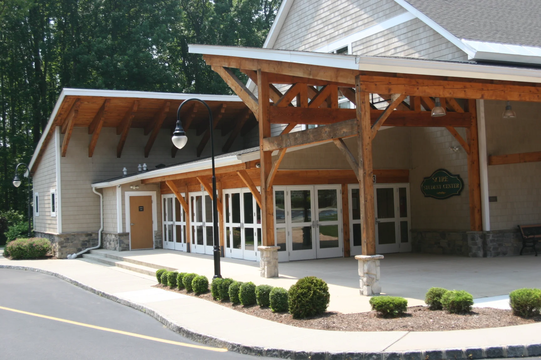    Oak Hill Academy | &nbsp;Scire Student Activity Center  A new assembly building to serve as a bridge between two adjacent properties of a private elementary school.&nbsp;&nbsp;The primary space of the building serves as the main stage for annual c