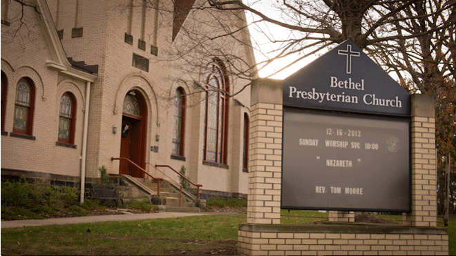 PHOTO CREDIT: Above photo of Bethel Presbyterian Church is by Sarah Le - for Reel-Scout, Inc. All rights reserved.