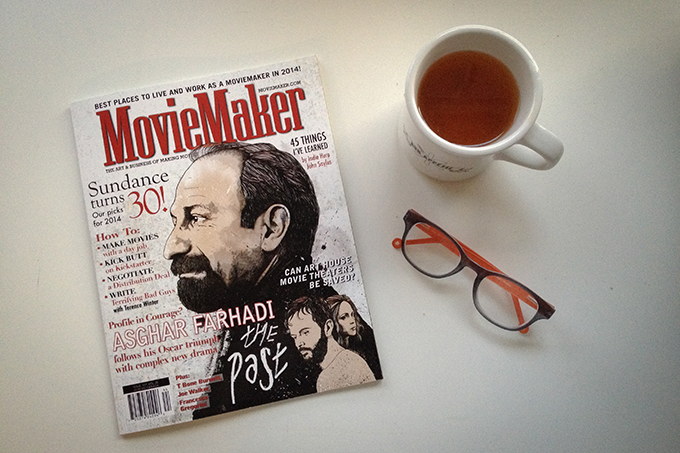 PHOTO CREDIT: The MovieMaker issue featuring the “Best Places to Live and Work as a Moviemaker in 2014!” Photo by Sarah Le.