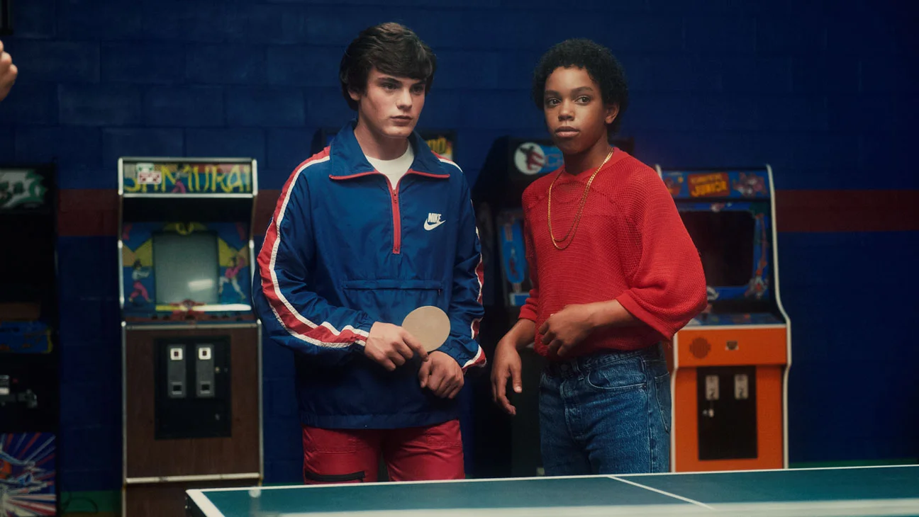 PHOTO CREDIT: Movie still featuring young actors Myles Massey and Marcello Conte. Photo is from here .