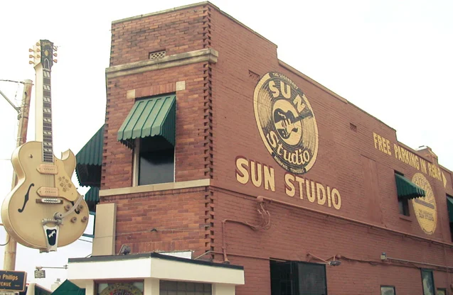 PHOTO CREDIT: Above photo of Sun Studio is from here .