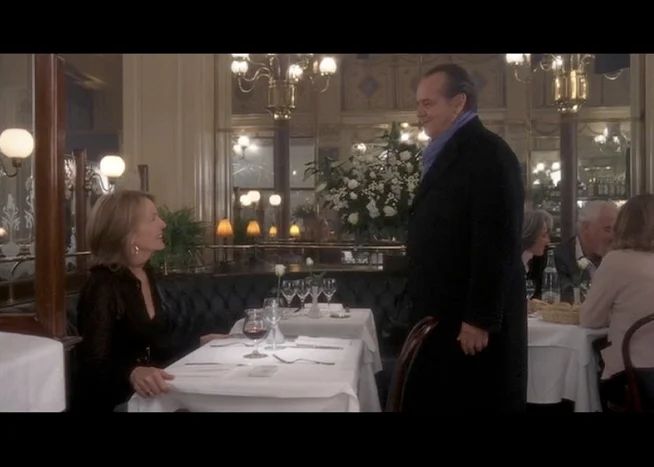 PHOTO CREDIT: Above is a screenshot of Erica and Harry filmed at the Grand Colbert in Paris.