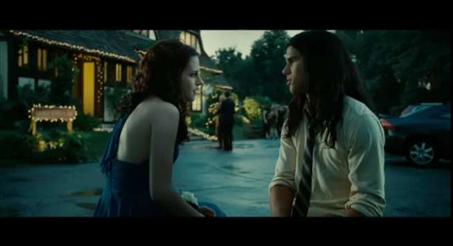 PHOTO CREDIT: Above screenshot is of the prom scene filmed on location at the Viewpoint Inn.