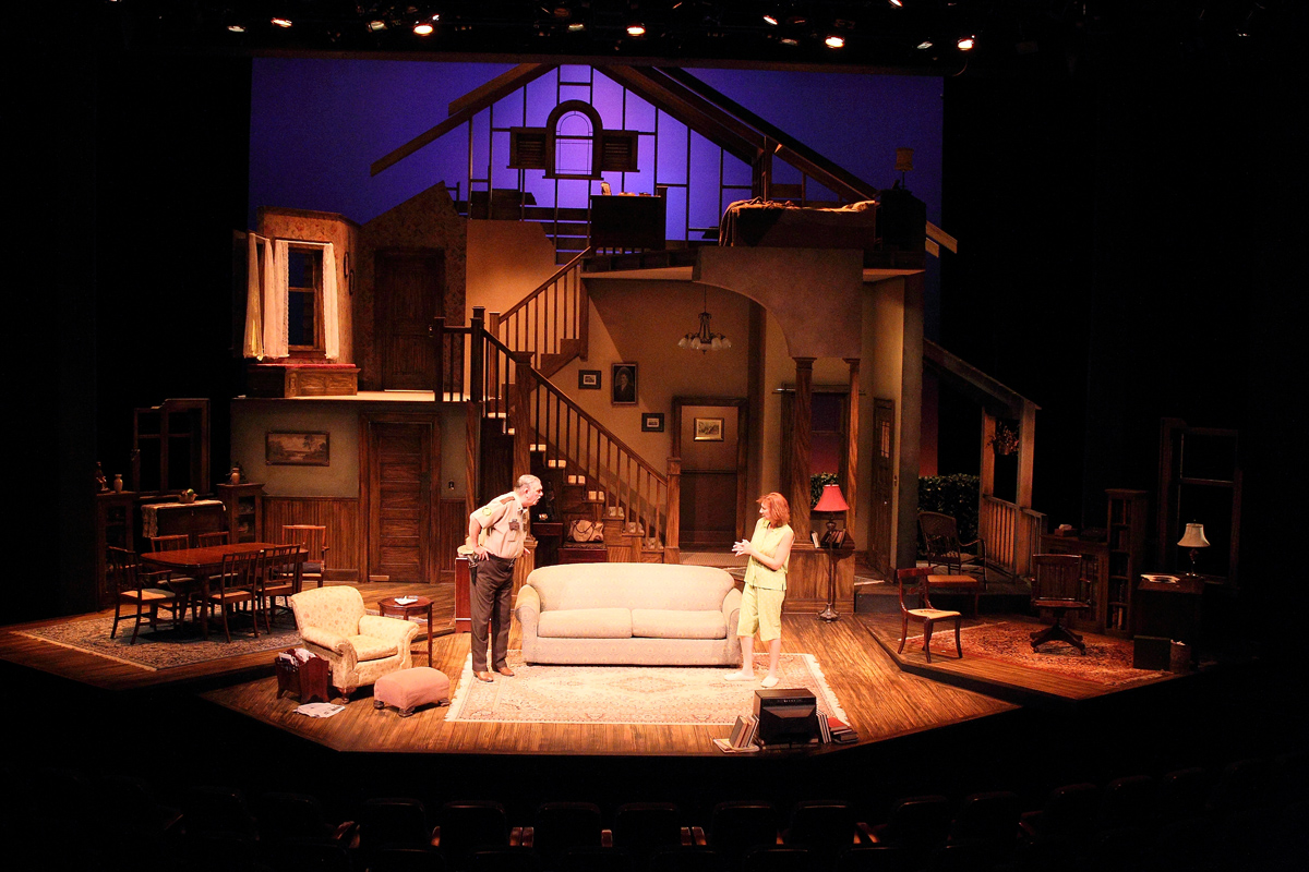 PHOTO CREDIT: On-the-set still photo of the play AUGUST: OSAGE COUNTY (performed at The Curran Theater in San Francisco, California) - via Google .